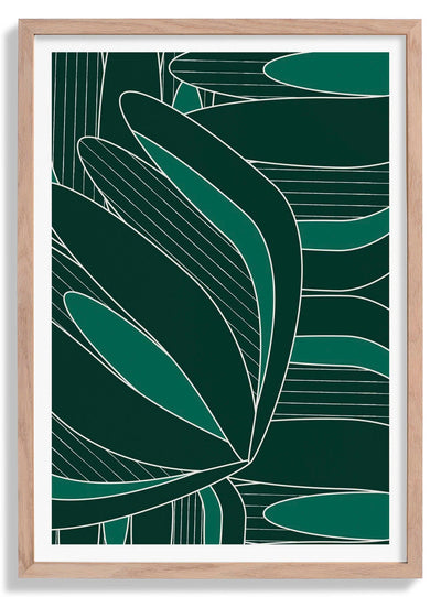 Botanical Geometric Nr 10 door Cinthya Godoy