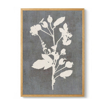 Botanical Rose Silhouette by cartissi