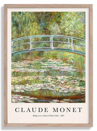 Bridge Over a Pond of Waterlillies by Claude Monet