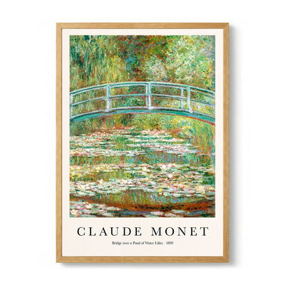 Bridge Over a Pond of Waterlillies von Claude Monet