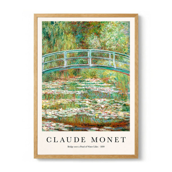 Bridge Over a Pond of Waterlillies von Claude Monet