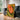 Bright Orange Tulips with Green Leaf line drawing by Katie - Kuriosis Fine Art GmbH