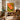 Bright Orange Tulips with Green Leaf line drawing by Katie - Kuriosis Fine Art GmbH