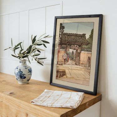 Bunnosuke chaya Bunnosuke teahouse 1940 by Hiroshi Yoshida - Kuriosis Fine Art GmbH