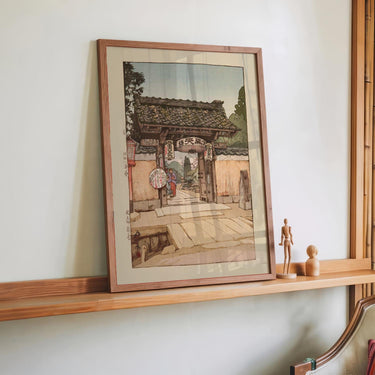 Bunnosuke chaya Bunnosuke teahouse 1940 by Hiroshi Yoshida - Kuriosis Fine Art GmbH