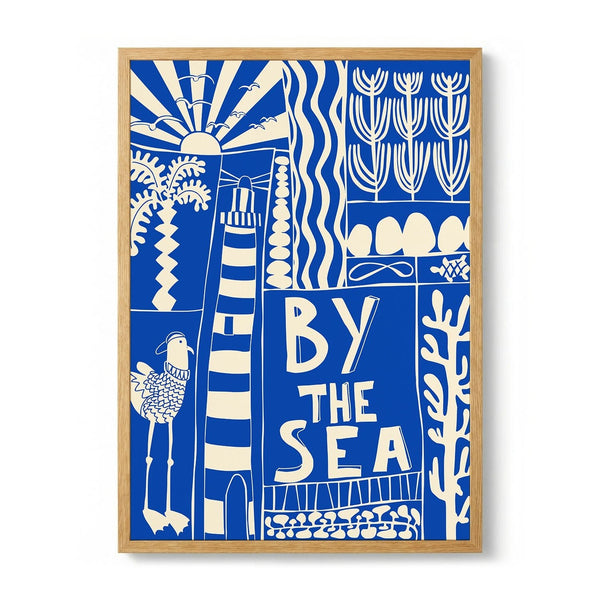 By The Sea Coastal Scene by Annick