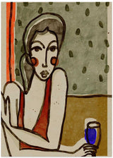 Café Contemplation by Treechild - Kuriosis Fine Art GmbH