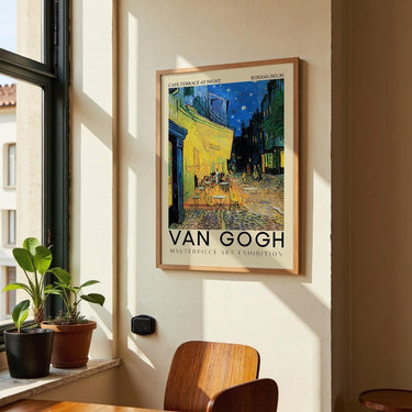 Café Terrace at Night Art Exhibition by Van Gogh - Kuriosis Fine Art GmbH