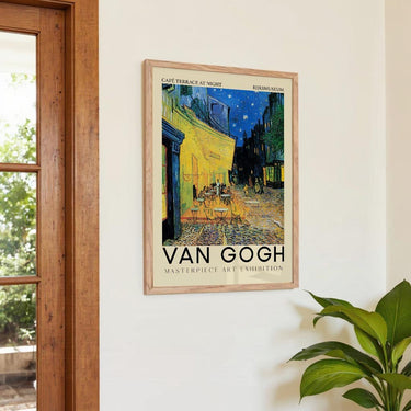 Café Terrace at Night Art Exhibition by Van Gogh - Kuriosis Fine Art GmbH