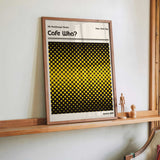 Cafe Wha Retro Poster by Retrodrome - Kuriosis Fine Art GmbH