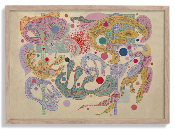 Capricious Forms by Wassily Kandinsky