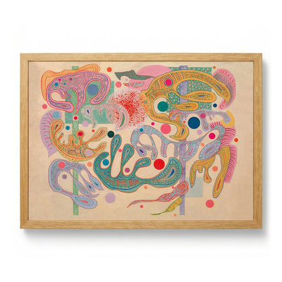 Capricious Forms von Wassily Kandinsky