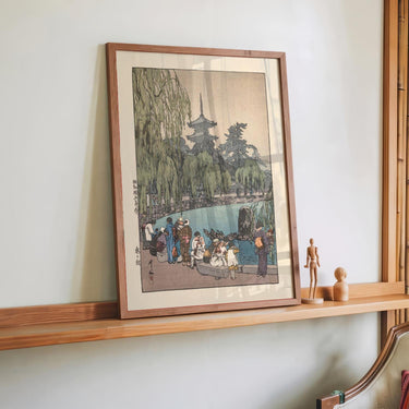 Carp and Tortoises 1940 by Hiroshi Yoshida - Kuriosis Fine Art GmbH