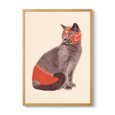 Cat Wrestler by Florent Bodart