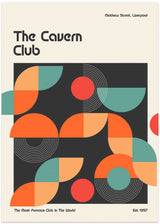 Cavern Club Design Poster by Retrodrome - Kuriosis Fine Art GmbH