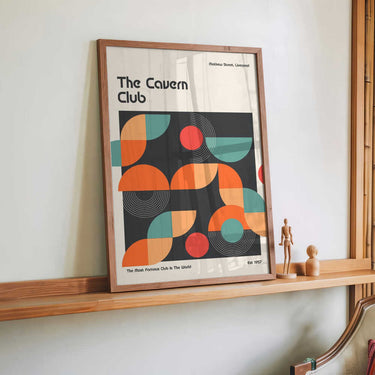 Cavern Club Design Poster by Retrodrome - Kuriosis Fine Art GmbH