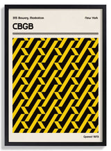 CBGB Venue Poster by Retrodrome - Kuriosis Fine Art GmbH