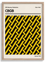 CBGB Venue Poster by Retrodrome - Kuriosis Fine Art GmbH