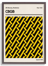 CBGB Venue Poster by Retrodrome - Kuriosis Fine Art GmbH