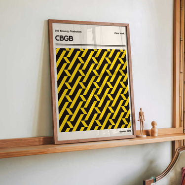 CBGB Venue Poster by Retrodrome - Kuriosis Fine Art GmbH