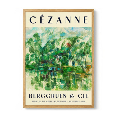 Cézanne At the Water's Edge Art Exhibition