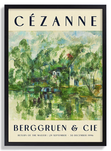 Cézanne Am Wasser Art Ausstellung - Kuriosis Fine Art GmbH