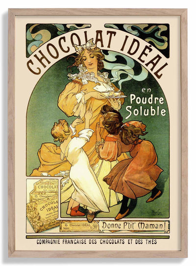 Chocolat Ideal by Alphonse Mucha