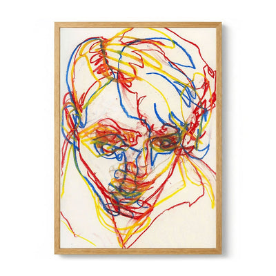 Colorful Expressive Portrait by Joshua