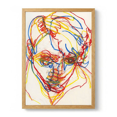 Kleurrijk Expressief Portret door Joshua