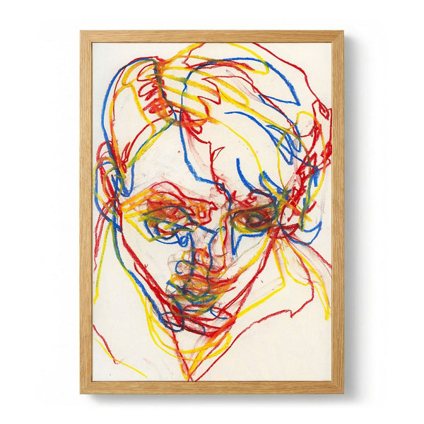 Kleurrijk Expressief Portret door Joshua
