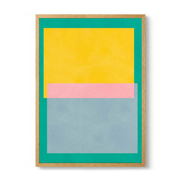 Colorful Geometric Shapes door Vitor Costa