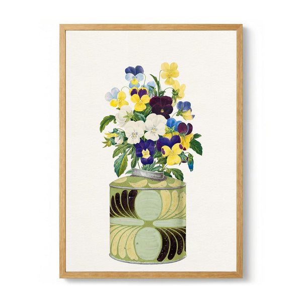 Colorful Pansy Bouquet by Wild Violets