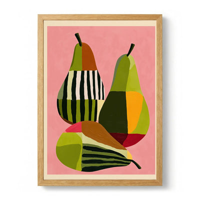 Colorful Pears Still Life door Flow