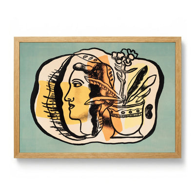 Composition au Profil by Fernand Léger