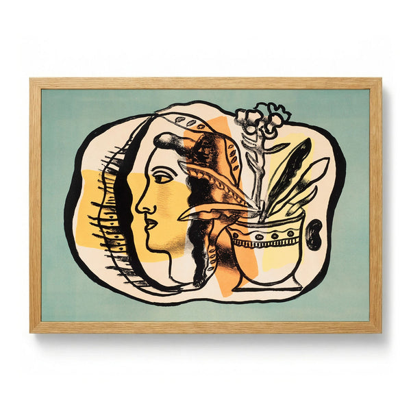 Composition au Profil by Fernand Léger