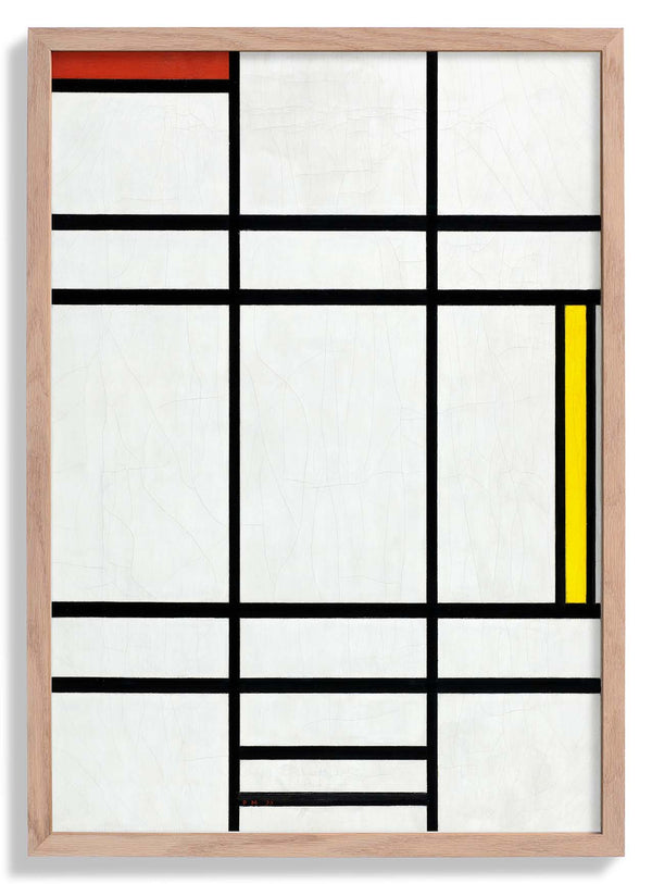 Composition in White, Red and Yellow by Piet Mondrian