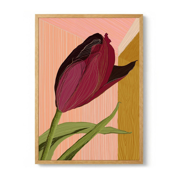 Crimson Tulip Corner by XHOZUCAN