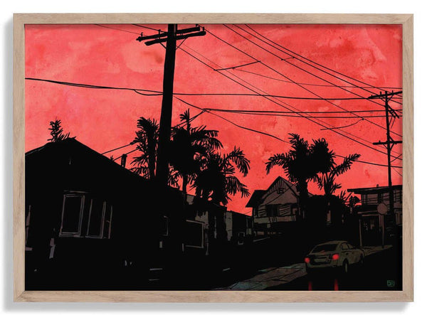 Crimson Twilight von Giuseppe Cristiano