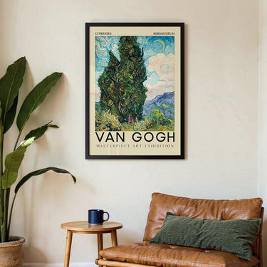 Cypresses by Van Gogh - Kuriosis Fine Art GmbH