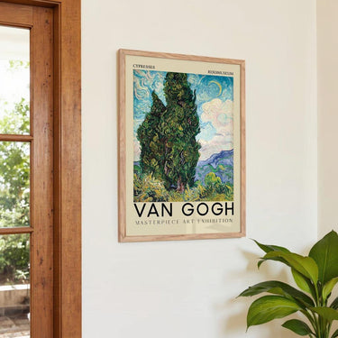 Cypresses by Van Gogh - Kuriosis Fine Art GmbH