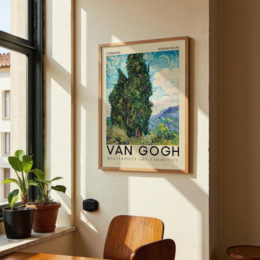 Cypresses by Van Gogh - Kuriosis Fine Art GmbH