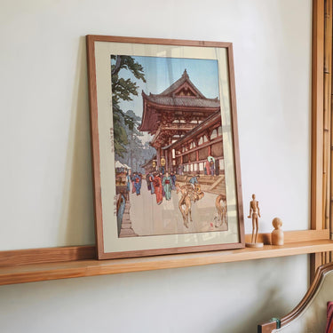 Daibutsu sanmon 1940 by Hiroshi Yoshida - Kuriosis Fine Art GmbH