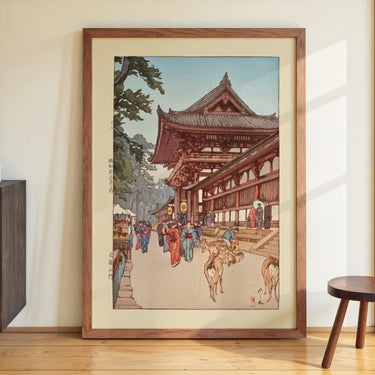 Daibutsu sanmon 1940 by Hiroshi Yoshida - Kuriosis Fine Art GmbH