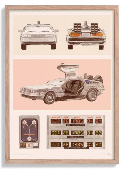 Delorean by Florent Bodart