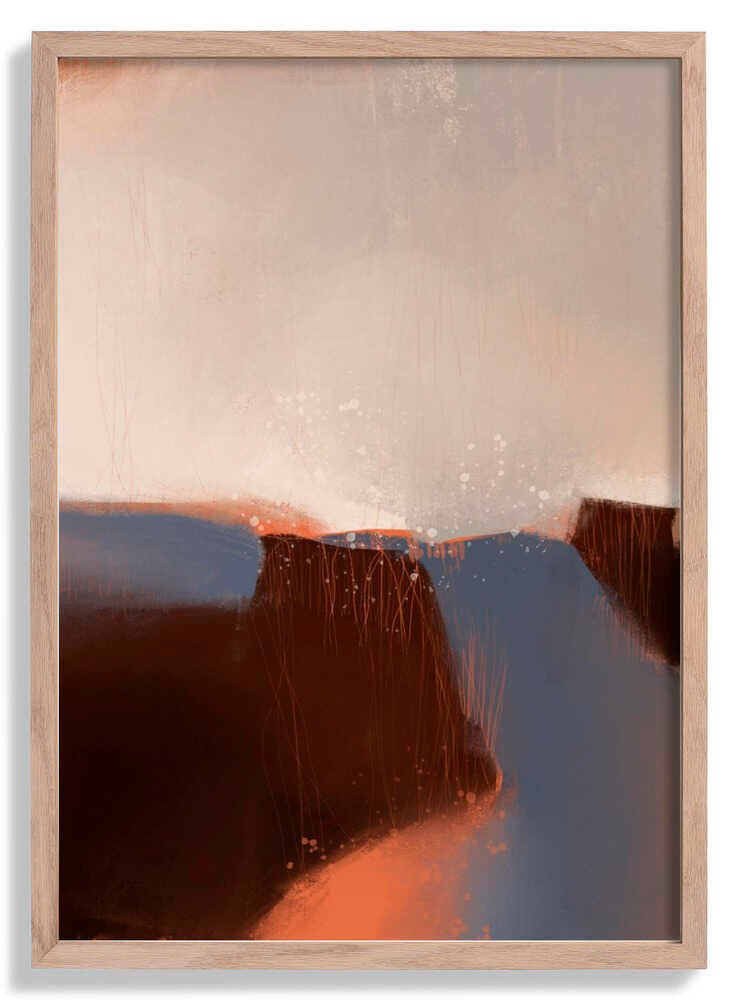 Desert Mirage von MANSI SAXENA – Kuriosis Fine Art GmbH