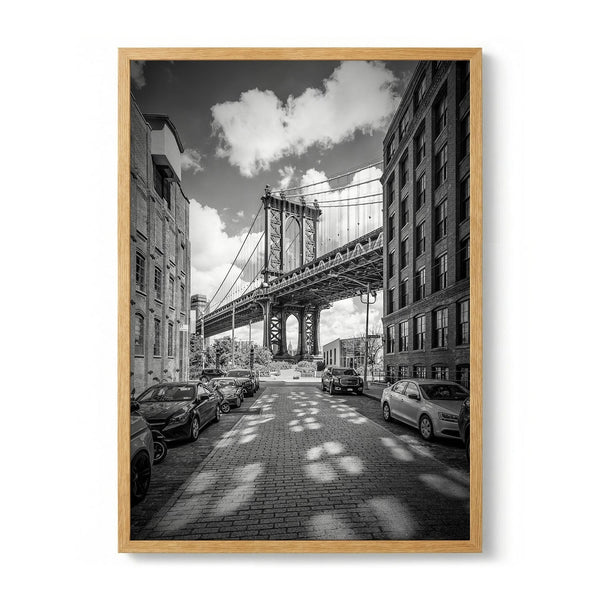DUMBO Manhattan Bridge View by Melanie Viola
