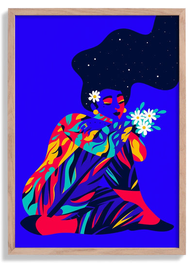 Earth day blue door Sofia Doudine