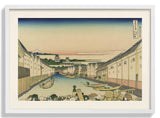 Edo nihonbashi by Katsushika Hokusai - Kuriosis Fine Art GmbH