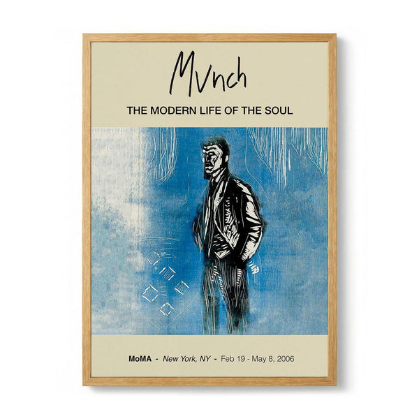 Edvard Munch Self-Portrait in Moonlight
