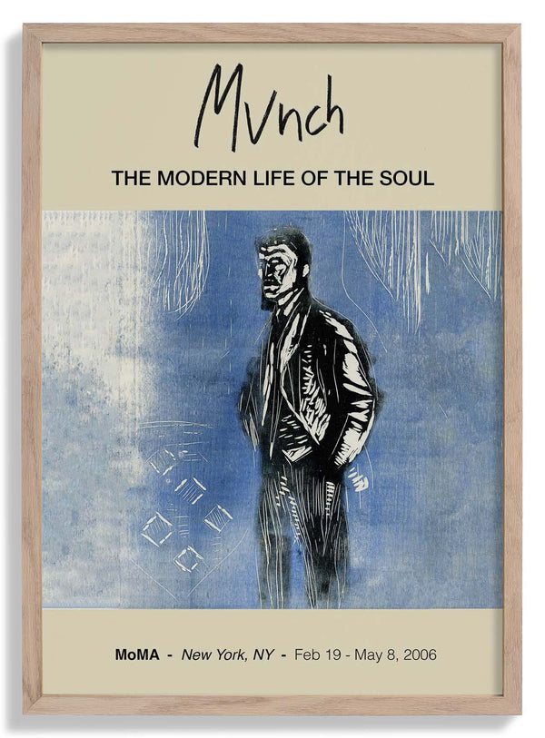 Edvard Munch Self-Portrait in Moonlight